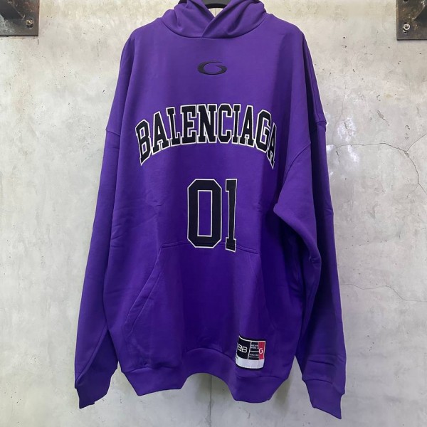 Balenciaga 0-1 Hoodie Purple Ver.