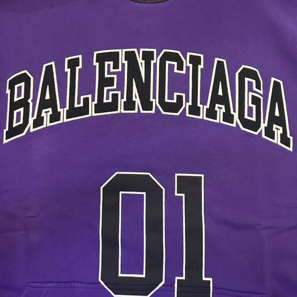 Balenciaga 0-1 Hoodie Purple Ver. 3