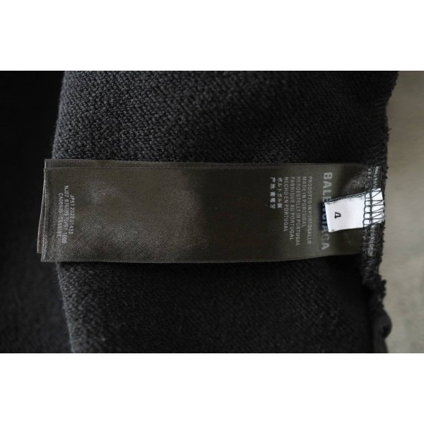 Balenciaga Black Hoodie 4