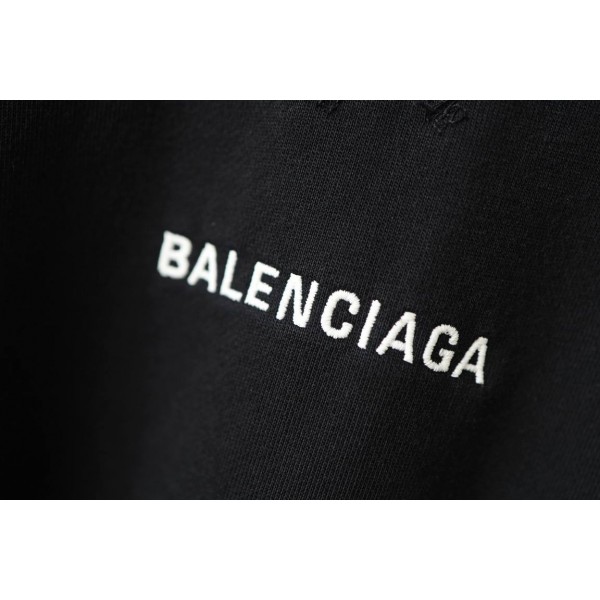 Balenciaga Black Sweater with Collar 2