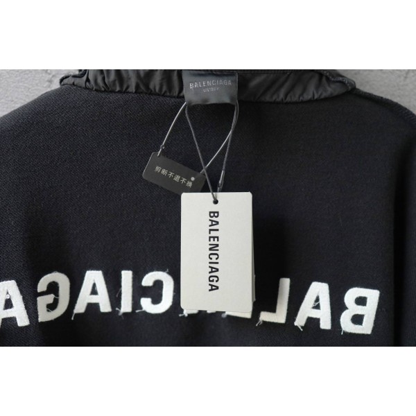 Balenciaga Black Sweater with Collar 5