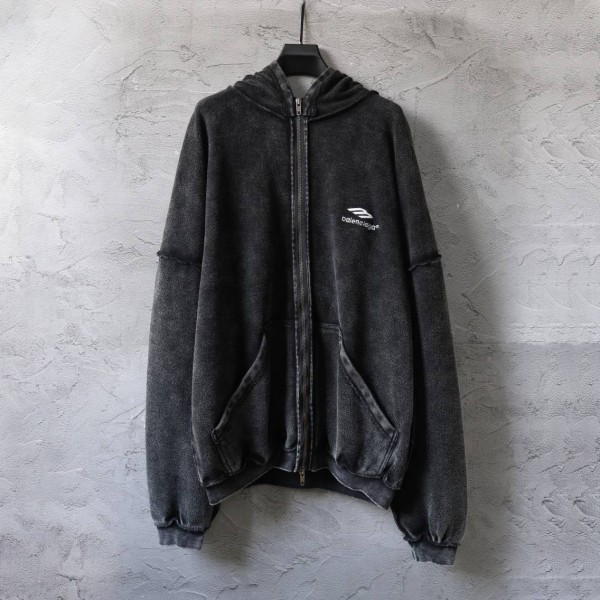 Balenciaga Black/Gray Hoodie