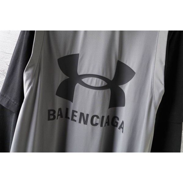 Balenciaga Compartmentalize Black Hoodie 2