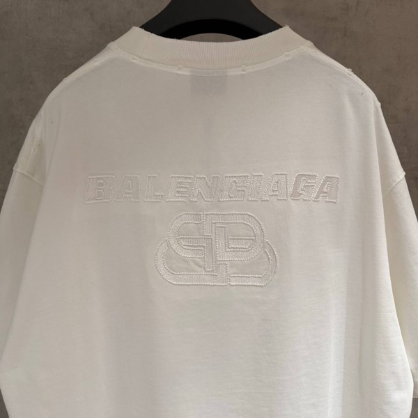 BALENCIAGA  IRON LOGO WHİTE 4