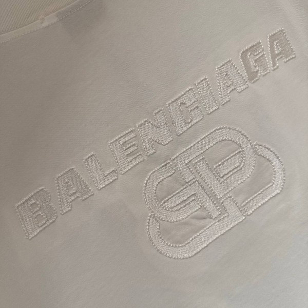 BALENCIAGA  IRON LOGO WHİTE 6