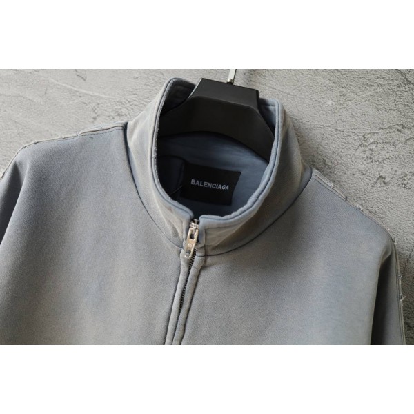 Balenciaga Long Hoodie Gray 3