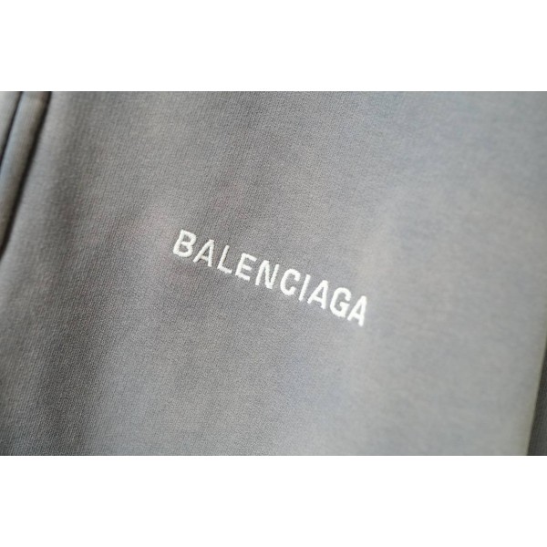 Balenciaga Long Hoodie Gray 4