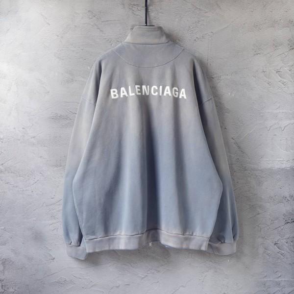 Balenciaga Long Hoodie Gray 5