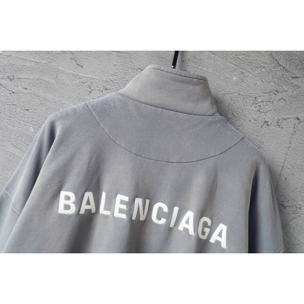 Balenciaga Long Hoodie Gray 6