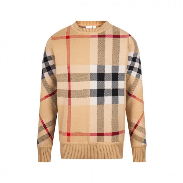 Burberry Check Sweatshirt