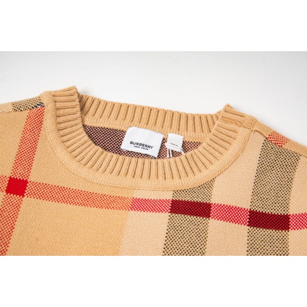 Burberry Check Sweatshirt 2