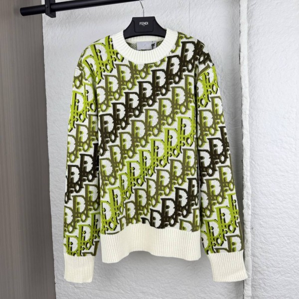 Christian Dior Zig-Zag Sweater