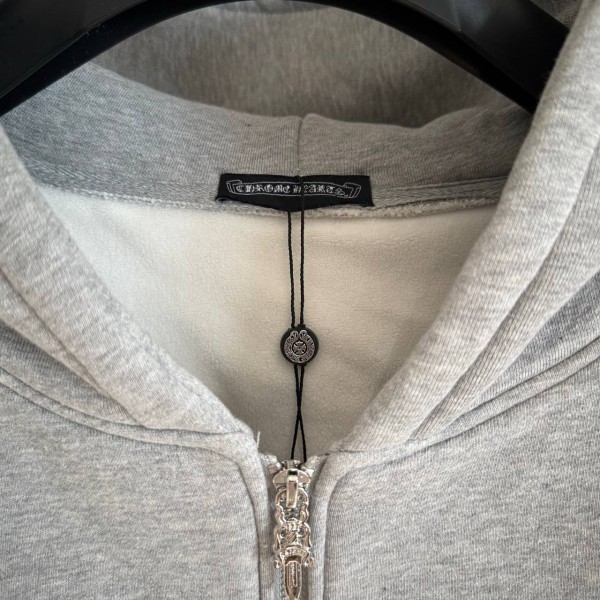 Chrome Hearts Classic Hoodie Gray 3