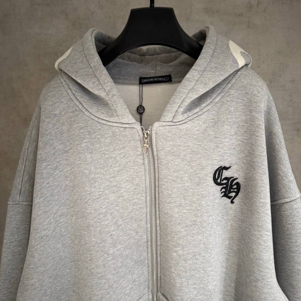 Chrome Hearts Gray Hoodie 2