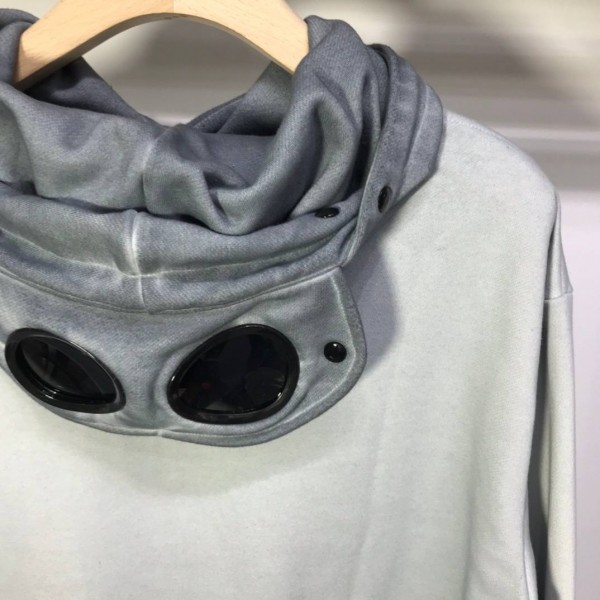 C.P Company Googles Hoodie Gray 4