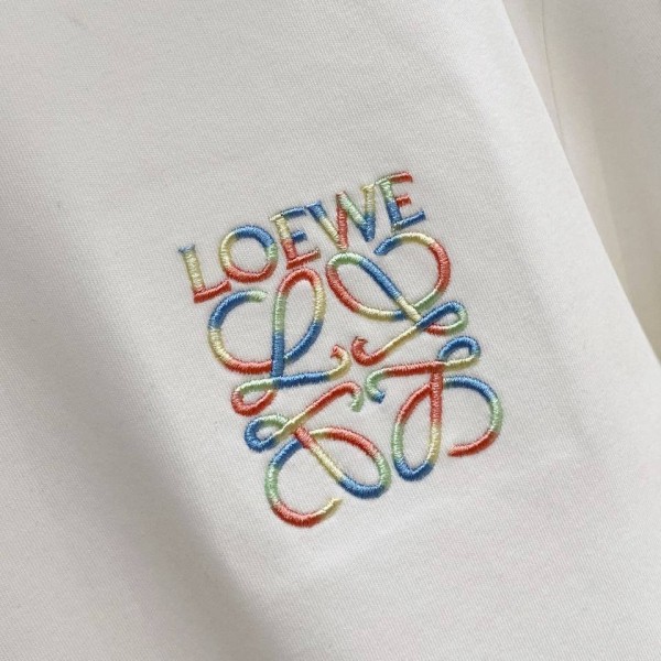 Loewe Rainbow Logo White Sweatshirt 3