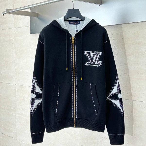 Louis Vuitton Logo Hoodie