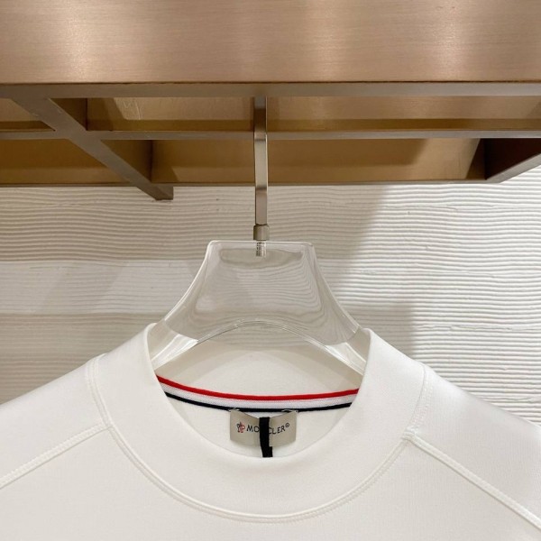 Moncler Classic Logo White Sweatshirt 2