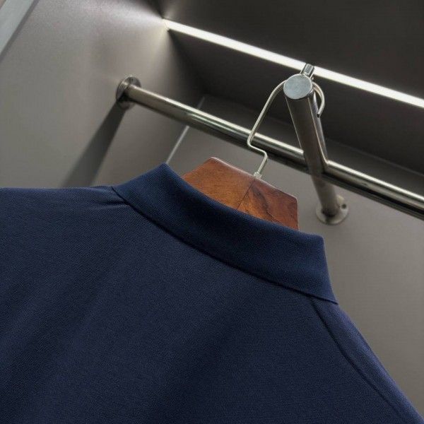 MONCLER M LOGO BLUE COLOR T-SHIRT 6