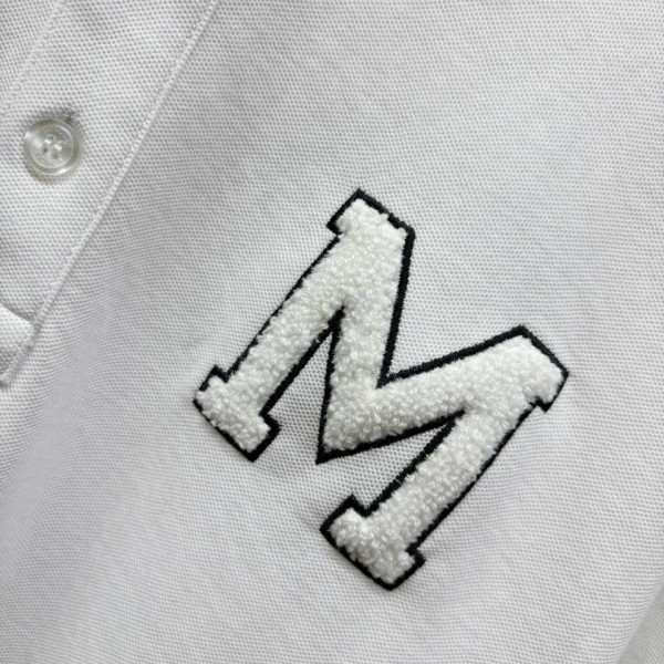 MONCLER M LOGO WHITE COLOR T-SHIRT 3
