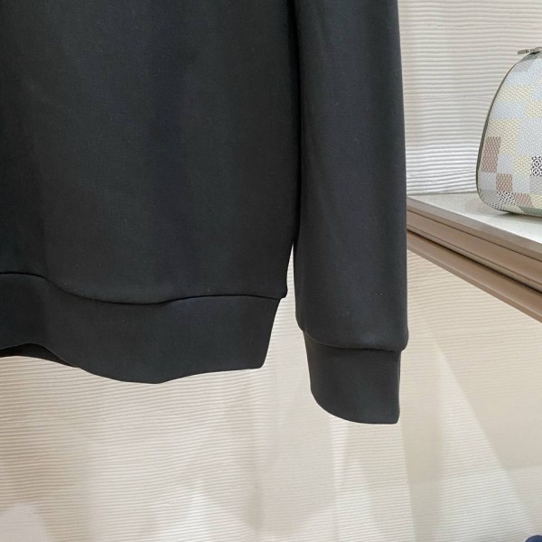 Prada Black Sweatshirt with Zipper 5