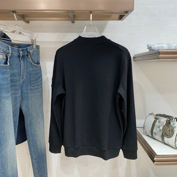 Prada Black Sweatshirt with Zipper 6