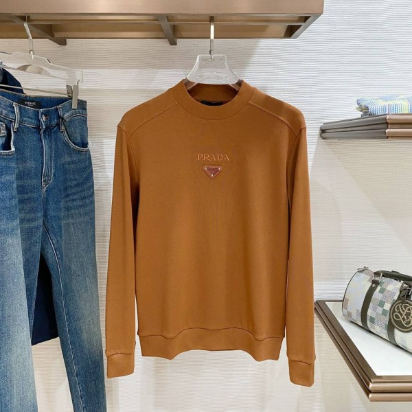Prada Camel Sweatshirt