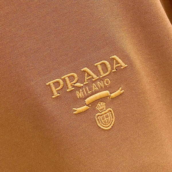 Prada Camel Sweatshirt with Zipper 3