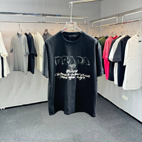 PRADA BLACK COLOR WITH LARGE LETTERING
