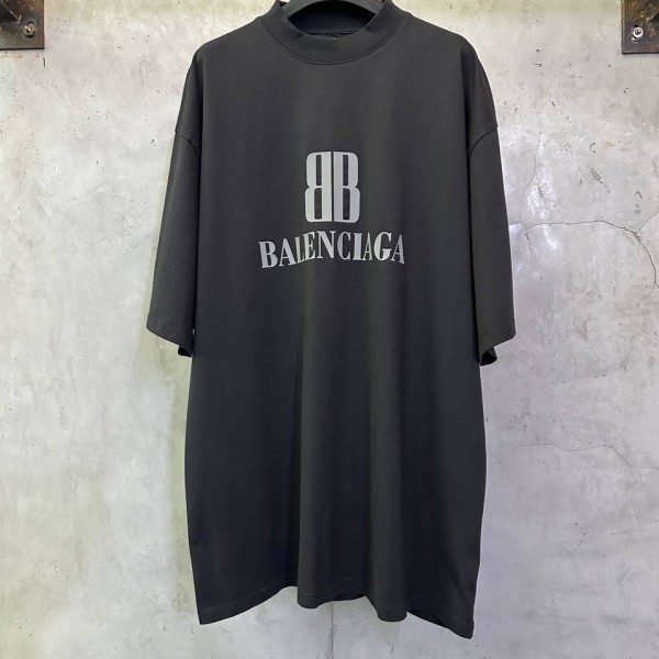 balenciaga with grey and white lettering