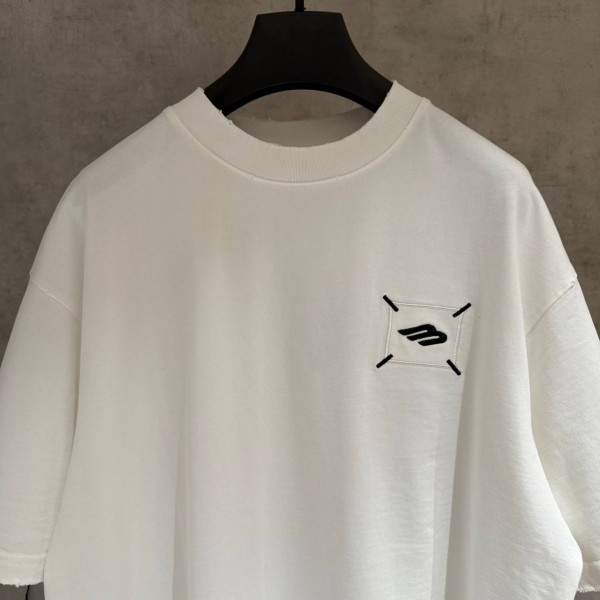 BALENCIAGA WITH WHITE AND RED WRITING