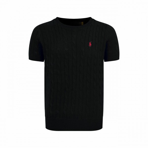 BLACK ROUND NECK