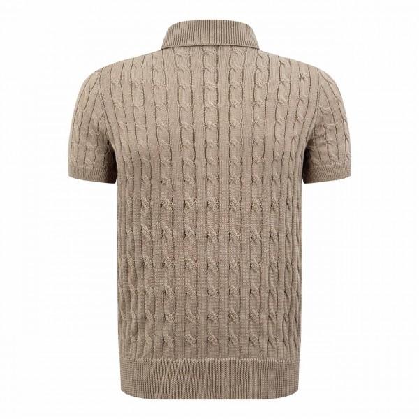 CREAM COLORED POLO 2