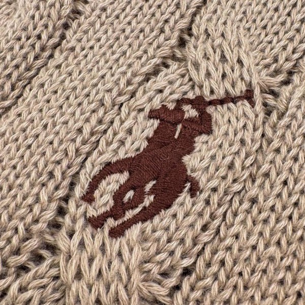 CREAM COLORED POLO 4