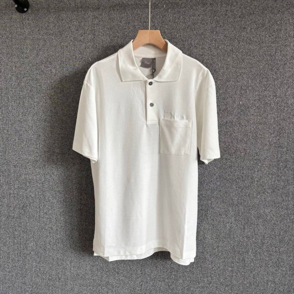 DIOR POCKET DETAILED WHİTE COLOR