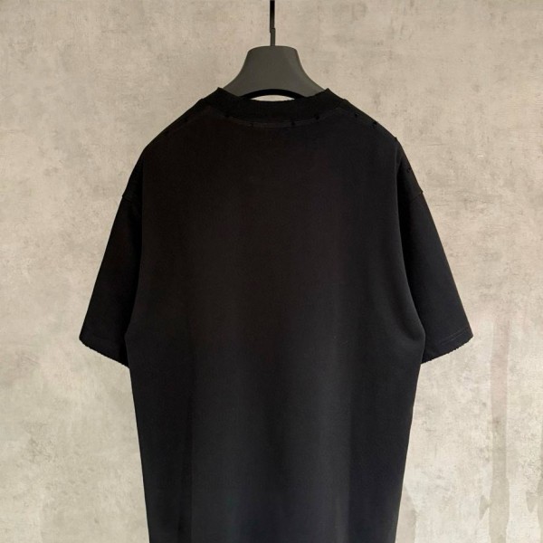 DIOR WRITTEN BLACK COLOR T-SHIRT 2