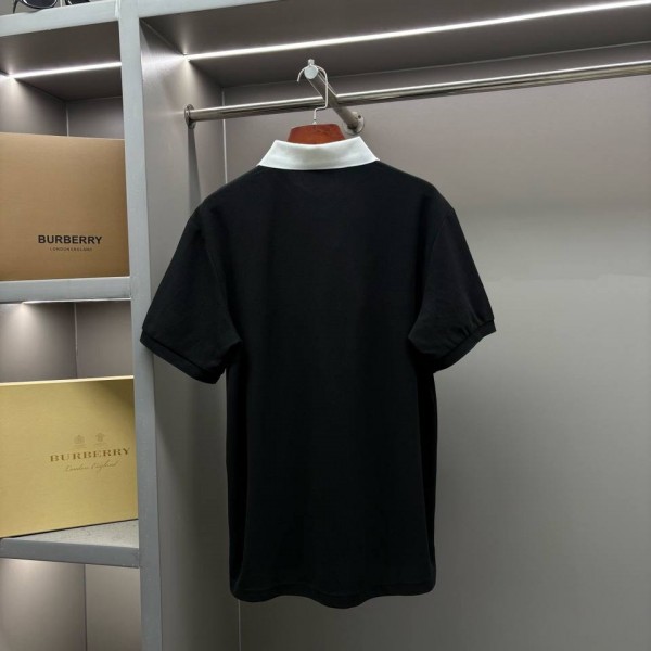 GUCCI COLLARED AND POCKETED BLACK T-SHIRT 6