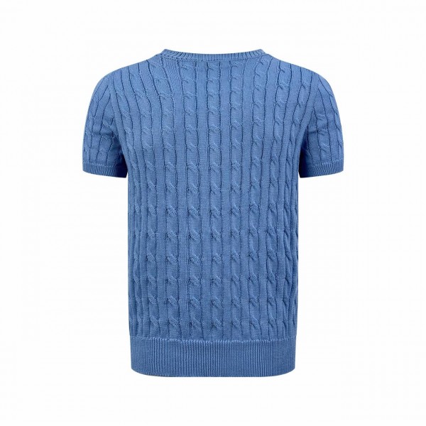 BLUE ROUND NECK 2