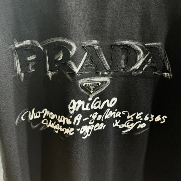 PRADA BLACK COLOR WITH LARGE LETTERING 3