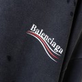 Balenciaga Black Rugged Hoodie 3