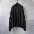 Balenciaga Black Sweater with Collar 1