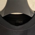 BALENCIAGA BLACK T-SHIRT WITH PRINTED DESIGN ON THE BACK 5