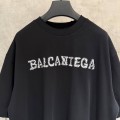 BALENCIAGA BLACK, WITH BLACK WRITING ON IT. 4