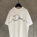 DIOR WRITTEN WHITE COLOR T-SHIRT 1