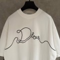 DIOR WRITTEN WHITE COLOR T-SHIRT 3