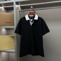 GUCCI COLLARED AND POCKETED BLACK T-SHIRT 1