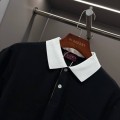 GUCCI COLLARED AND POCKETED BLACK T-SHIRT 5