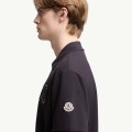MONCLER M LOGO BLACK T-SHIRT 3