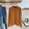 Prada Camel Sweatshirt with Zipper 1