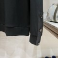 Prada Center Logo Black Sweatshirt 4